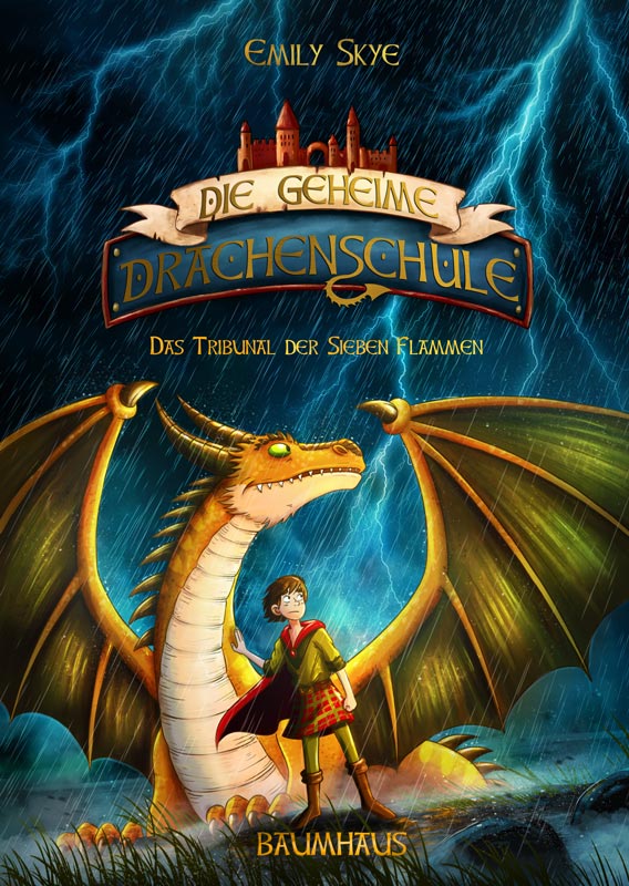 Die geheime Drachenschule - Cover