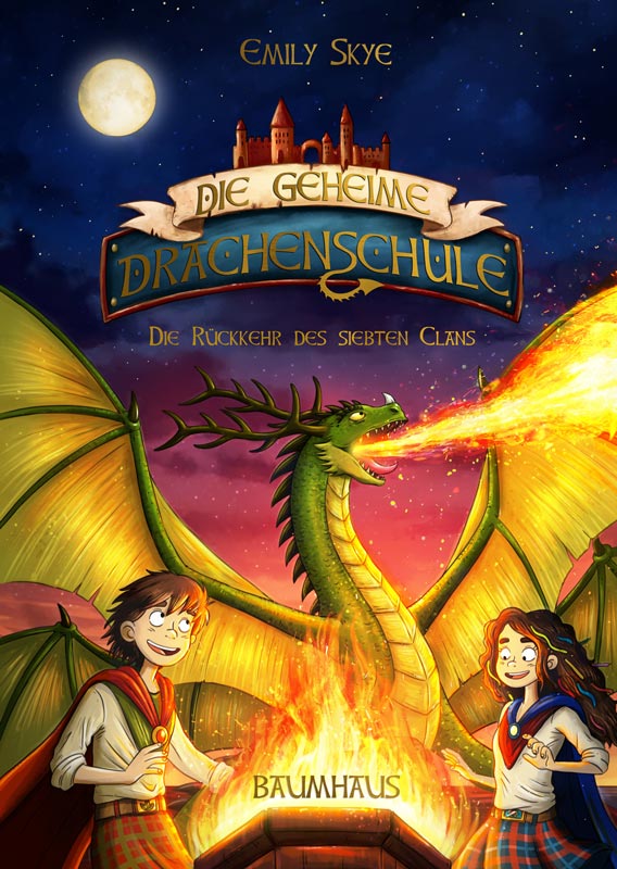 Die geheime Drachenschule - Cover