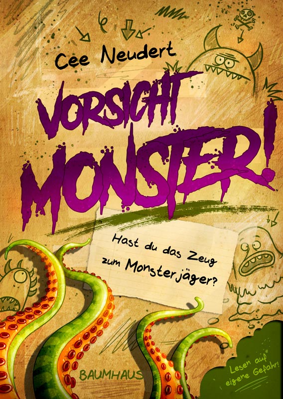 Vorsicht Monster! - Cover