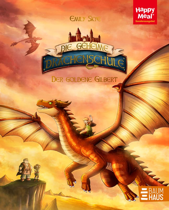 DIE GEHEIME DRACHENSCHULE - Cover