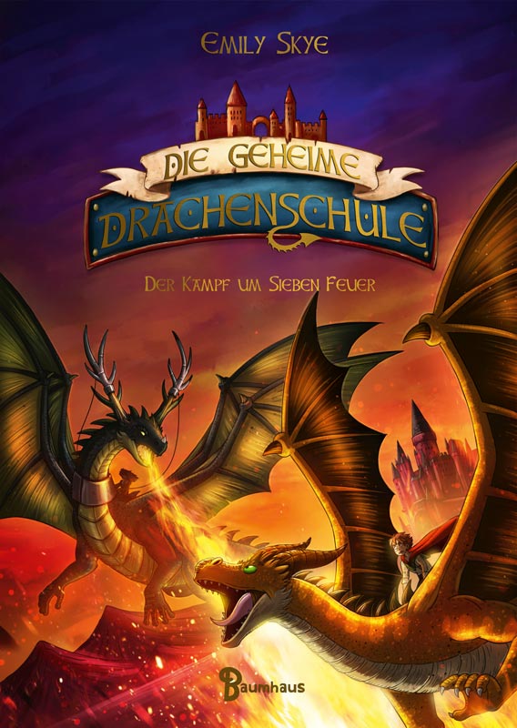 DIE GEHEIME DRACHENSCHULE - Cover